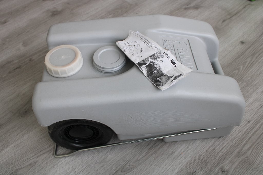 camping watertank met wielen, Ophalen, Gebruikt