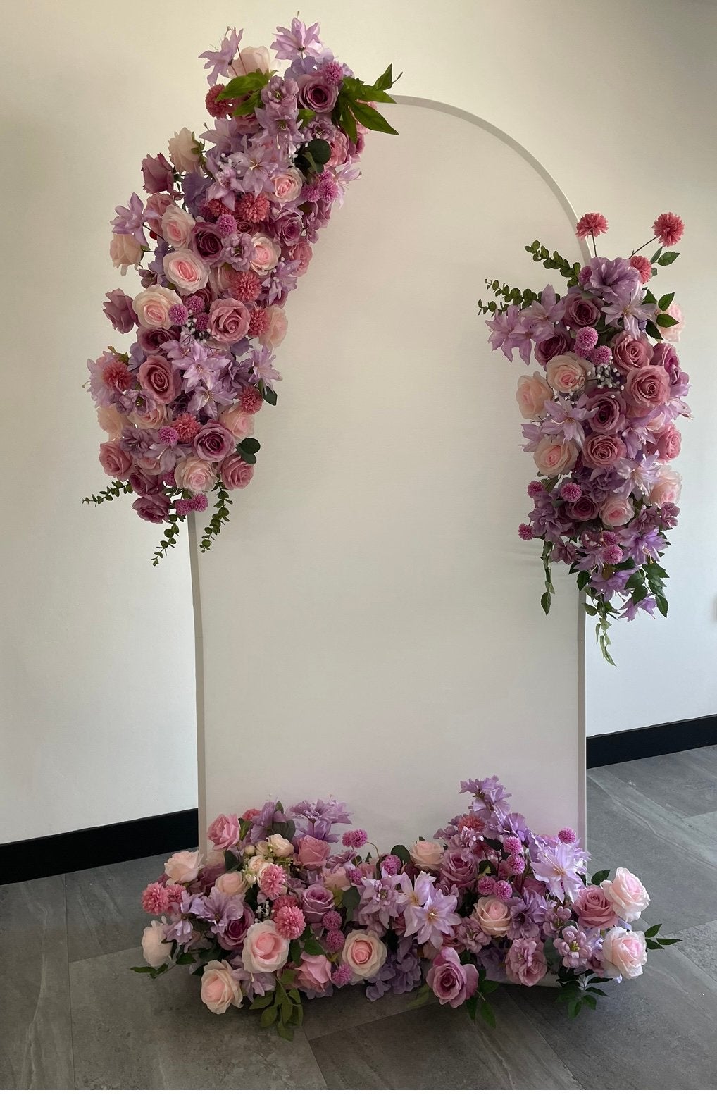 TE HUUR: roze backdrop decoratie, Ophalen of Verzenden, Zo goed als nieuw
