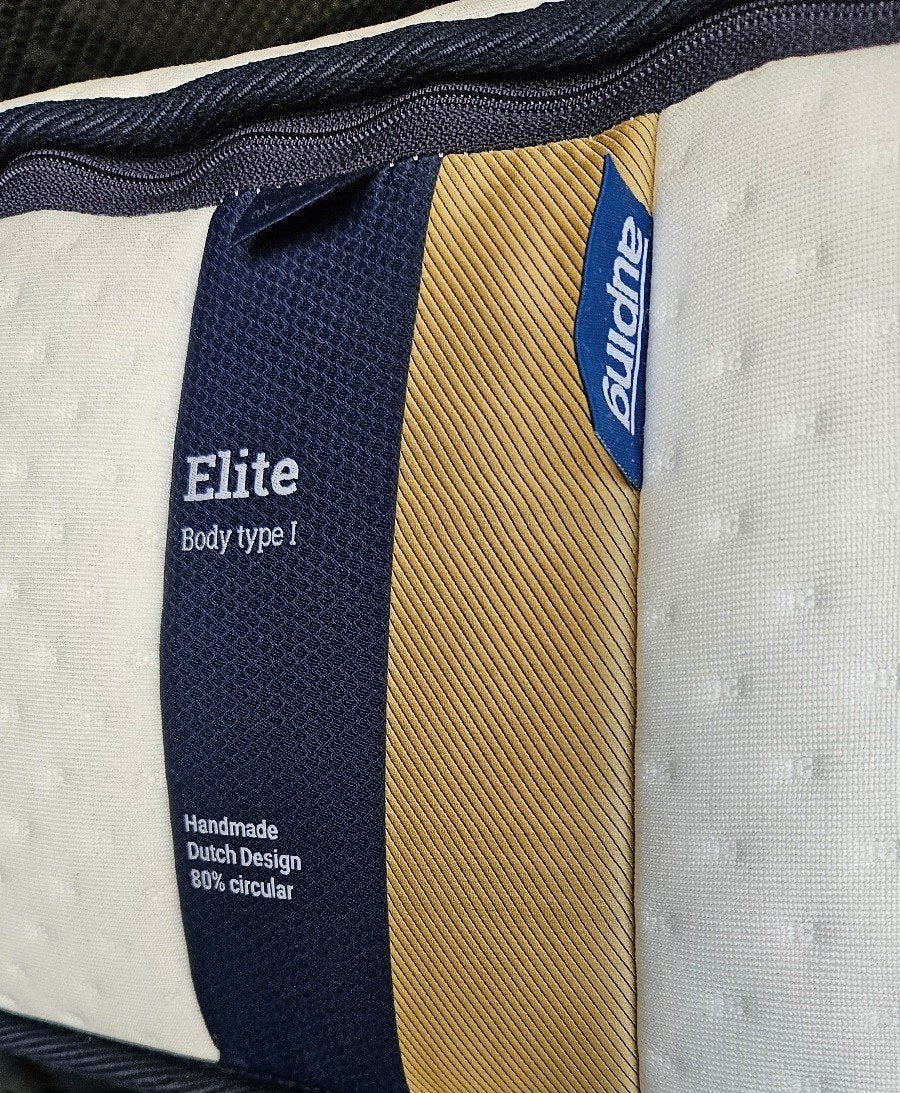 AUPING Elite matras & frame/onderstel, Huis en Inrichting, Ophalen of Verzenden, Zo goed als nieuw, Twijfelaar, 120 cm