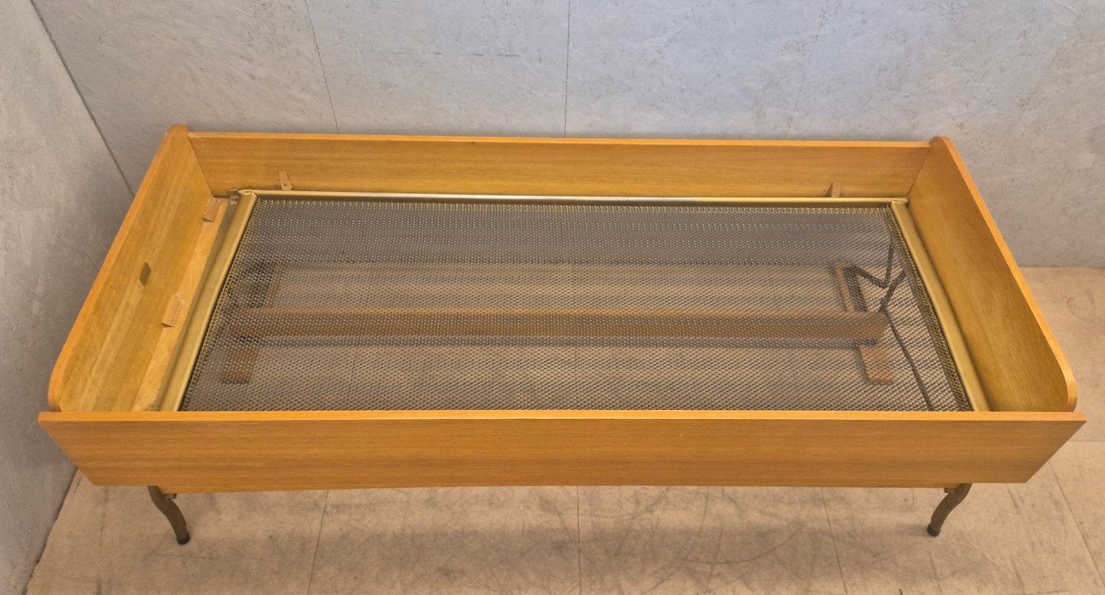 Vintage opklapbed / vouwbed jaren 60 197x84 cm, Ophalen