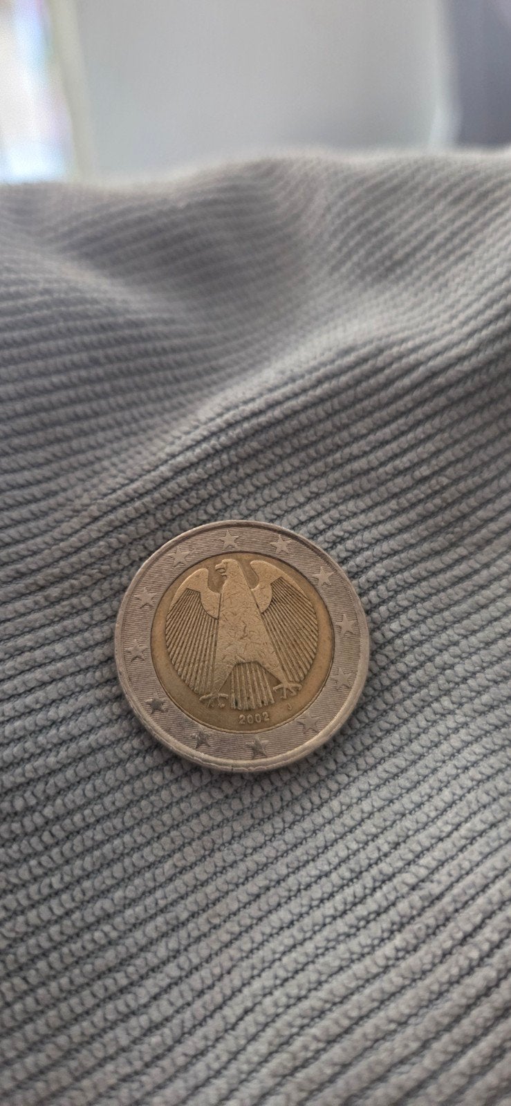 Unieke Duitse 2 Euro munt 2002 - Misdruk, Ophalen of Verzenden, Duitsland, 2 euro, Losse munt