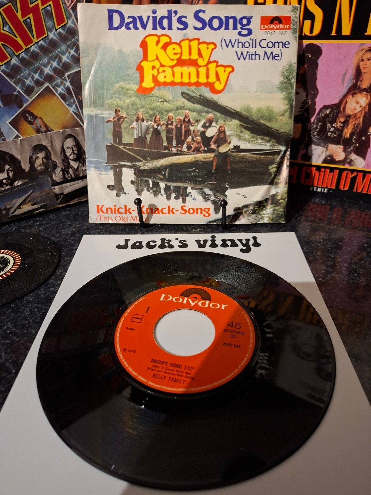 The Kelly Family - David's Song (Polydor 2042 167) 1980, Ophalen of Verzenden, Gebruikt, 7 inch, Overige typen