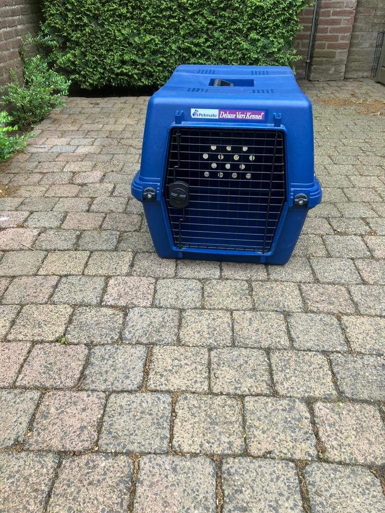Petmate de luxe varikennel (dieren transport bench), Ophalen, Zo goed als nieuw
