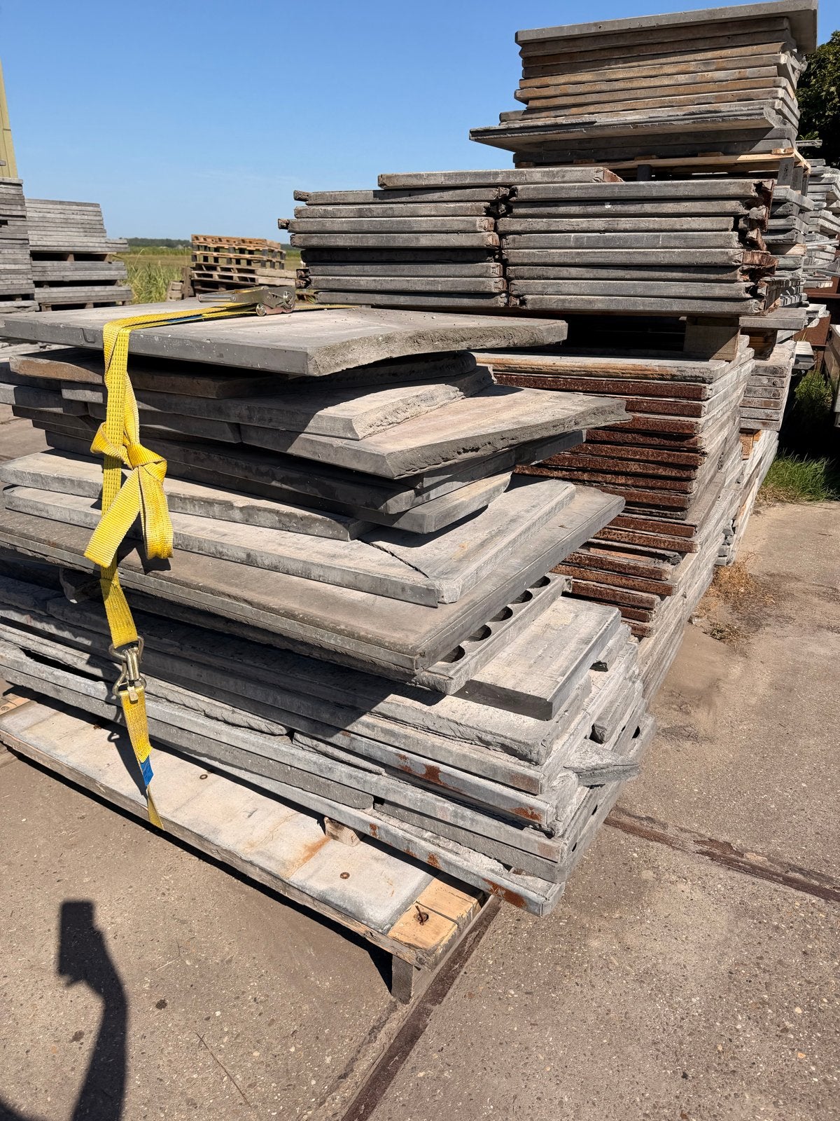 superharde HDPE-kunststof schotten stukjes en overig, Ophalen, Overige materialen, Gebruikt, 20 tot 50 mm