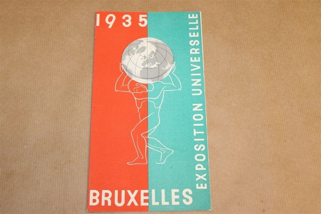 Exposition Universelle Bruxelles 1935 - Zeldzaam !!, Ophalen of Verzenden, Zo goed als nieuw, Europa