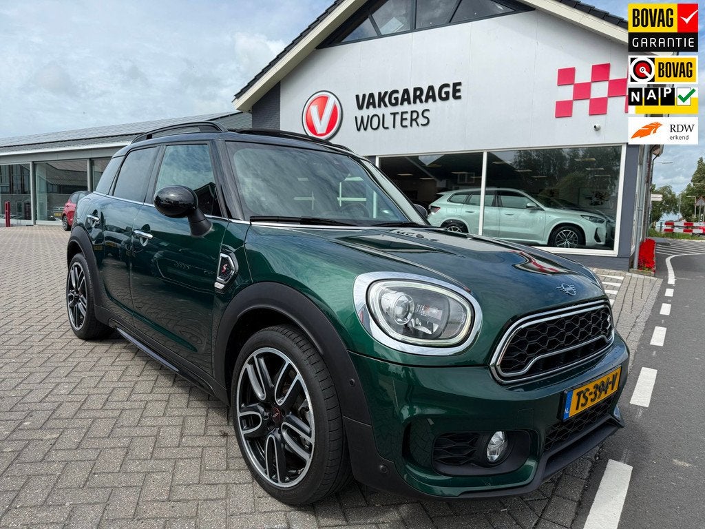 Mini Cooper S Countryman John Cooper Works Pakket RIJKLAARPR, Automatische klimaatregeling, SUV of Terreinwagen, Groen, 5 stoelen