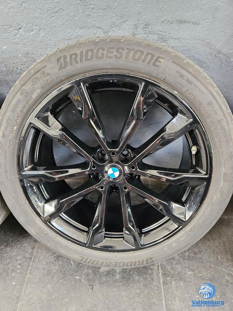 Originele BMW X3 X4 G01 G02 Style 699M 20 inch breedset zwar, -, -, Banden en Velgen, Ophalen of Verzenden