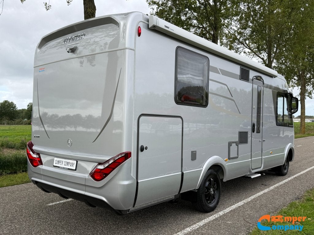 Hymer BMC I 690 Queensbed | Levelsysteem | Zeer nette staat, Caravans en Kamperen, Ringverwarming, Bedrijf, Diesel, Hymer