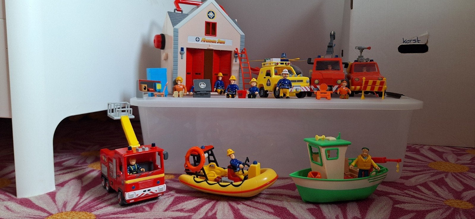 brandweerman Sam, Kinderen en Baby's, Speelgoed | Actiefiguren, Ophalen of Verzenden, Gebruikt