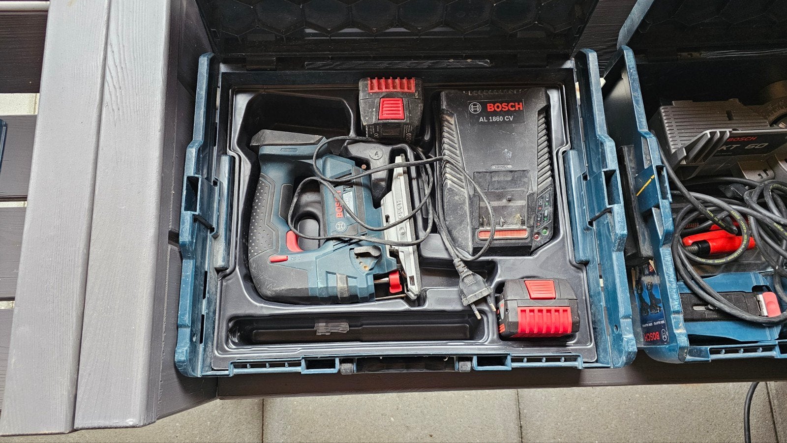 Bosch GST 18vLi, Ophalen, Gebruikt, Decoupeerzaag