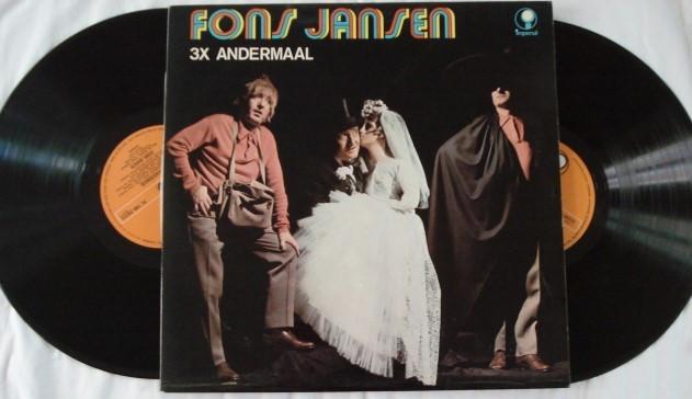 Fons Jansen - 3x andermaal, Cd's en Dvd's, Gebruikt, Overige genres, Ophalen of Verzenden, 1970 - 1979