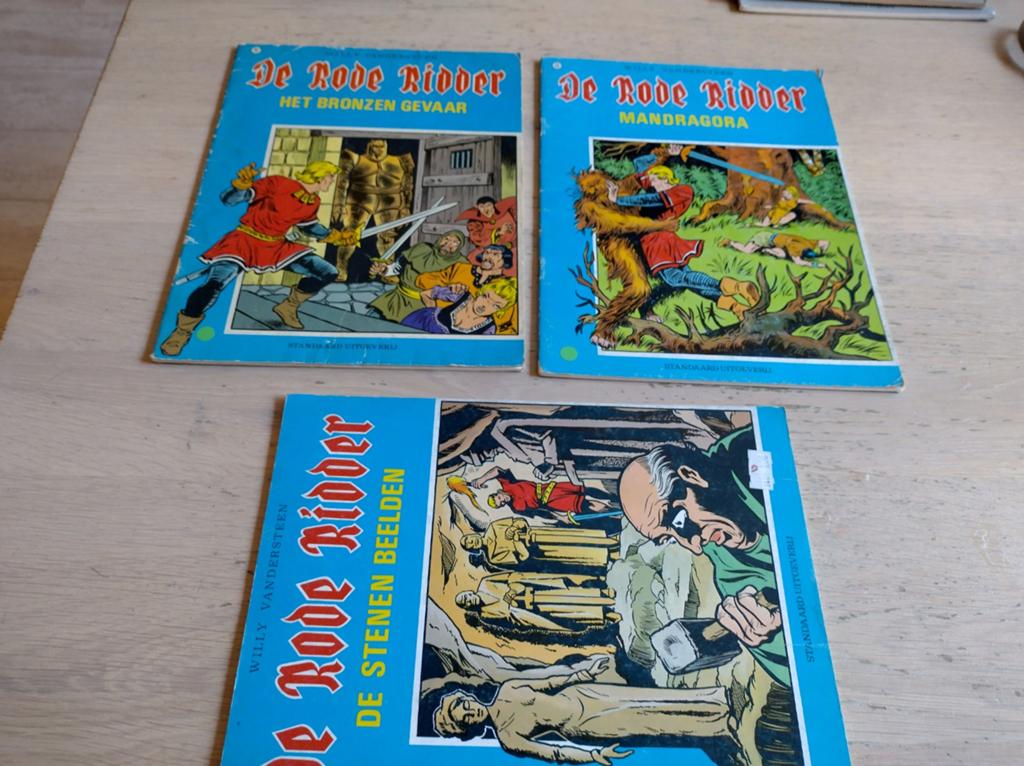 De Rode Ridder - Blauwe Reeks nr 34 56 98., Boeken, Stripboeken, Ophalen of Verzenden