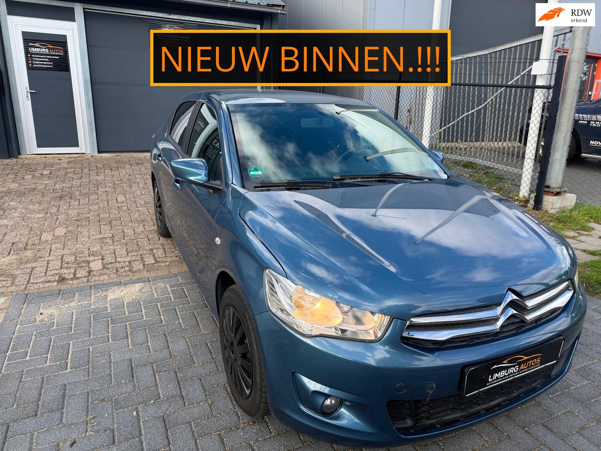 Citroen C-Elysee 1.2 Pure Airco Elek Ramen Cruisecontrol 201, Auto's, Dealer onderhouden, Stof, Gebruikt, Overige modellen