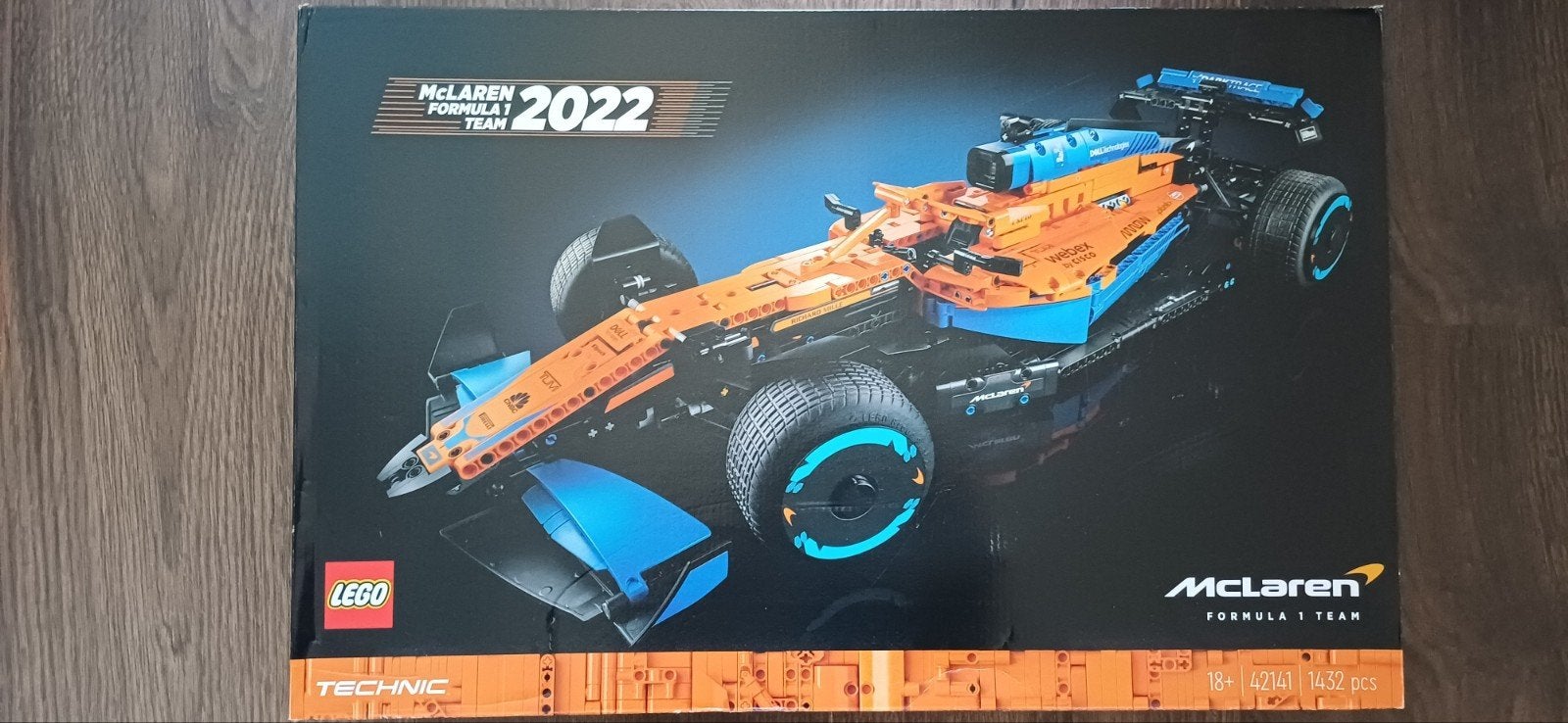 Lego Technic Mclaren F1 2022 NIEUW, Ophalen, Lego, Nieuw, Complete set