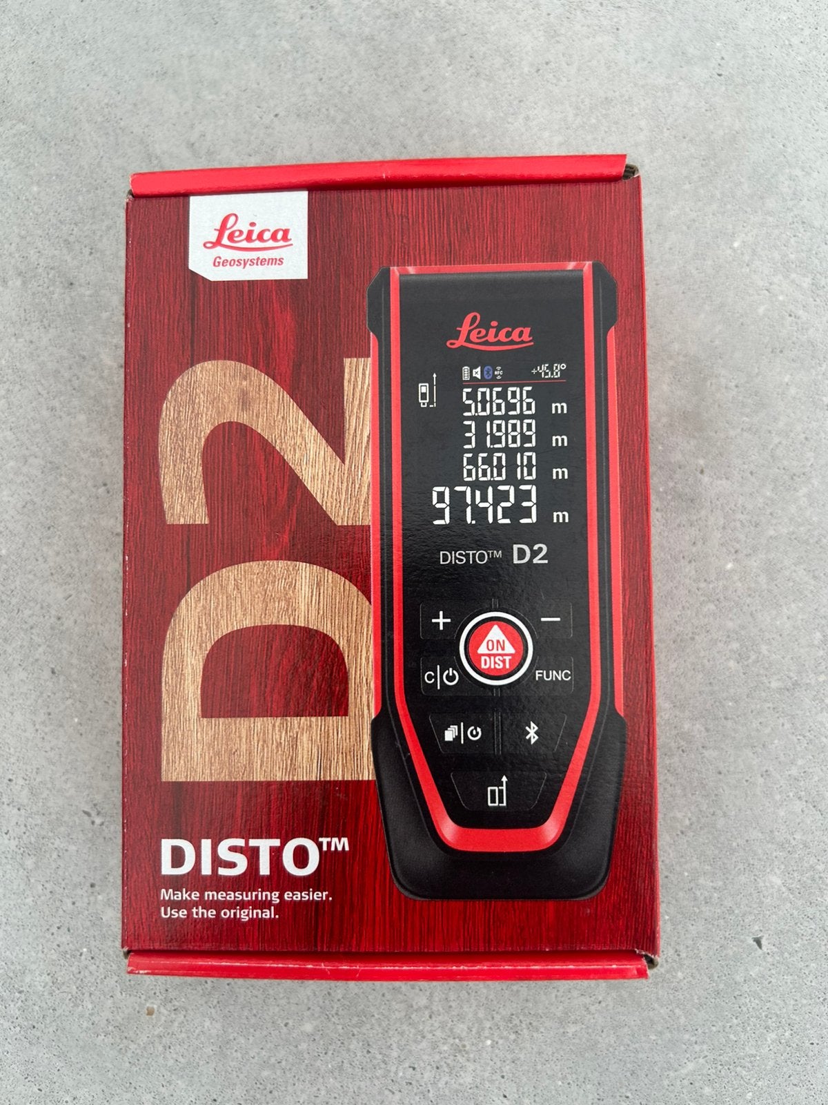Disto afstandsmeter leica D2, Ophalen of Verzenden, Nieuw