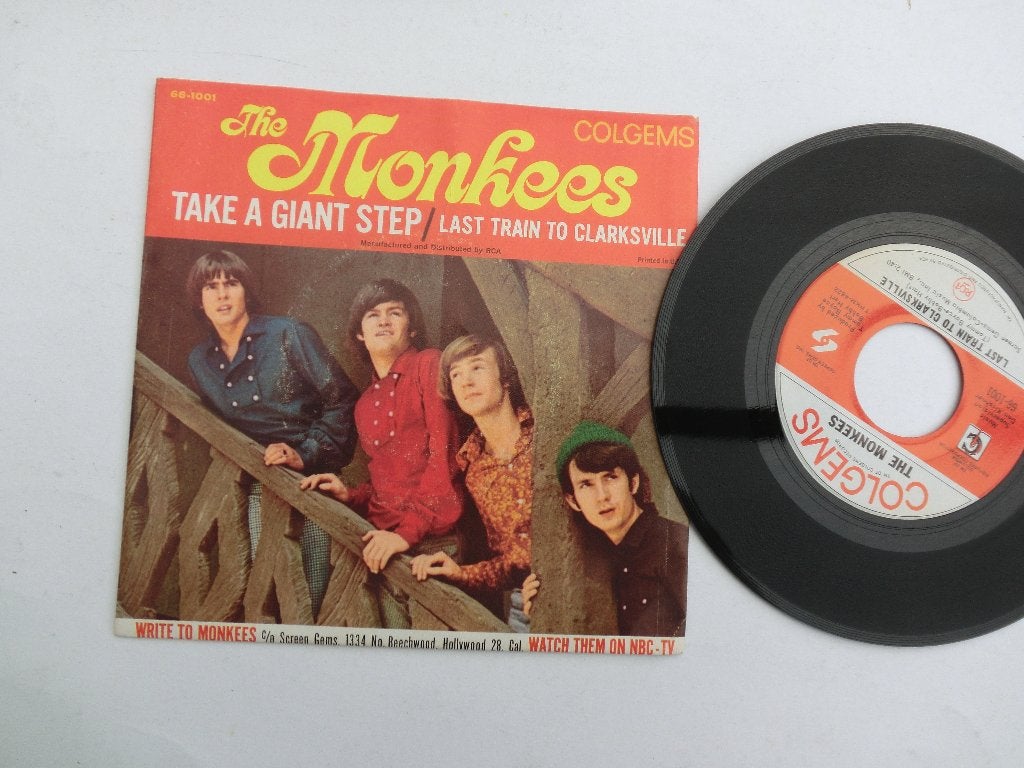 The Monkees  Take a giant step, 7 inch, Single, Ophalen of Verzenden, Pop