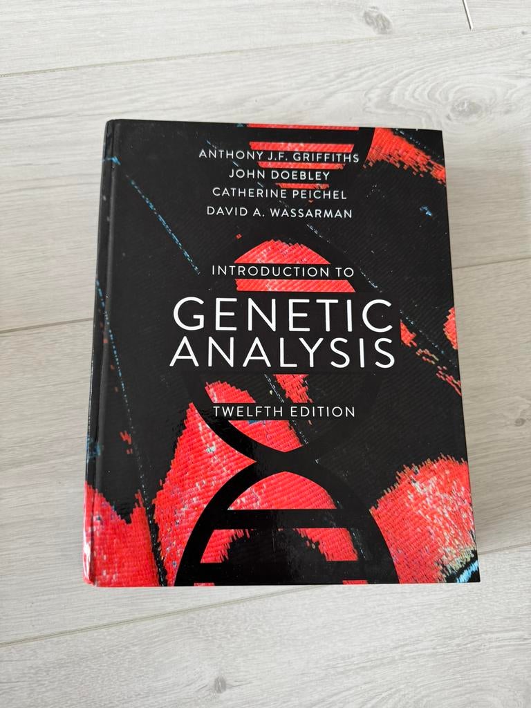 Introduction to Genetic analysis - twelfth edition, Boeken, Ophalen of Verzenden, Beta, Zo goed als nieuw, WO