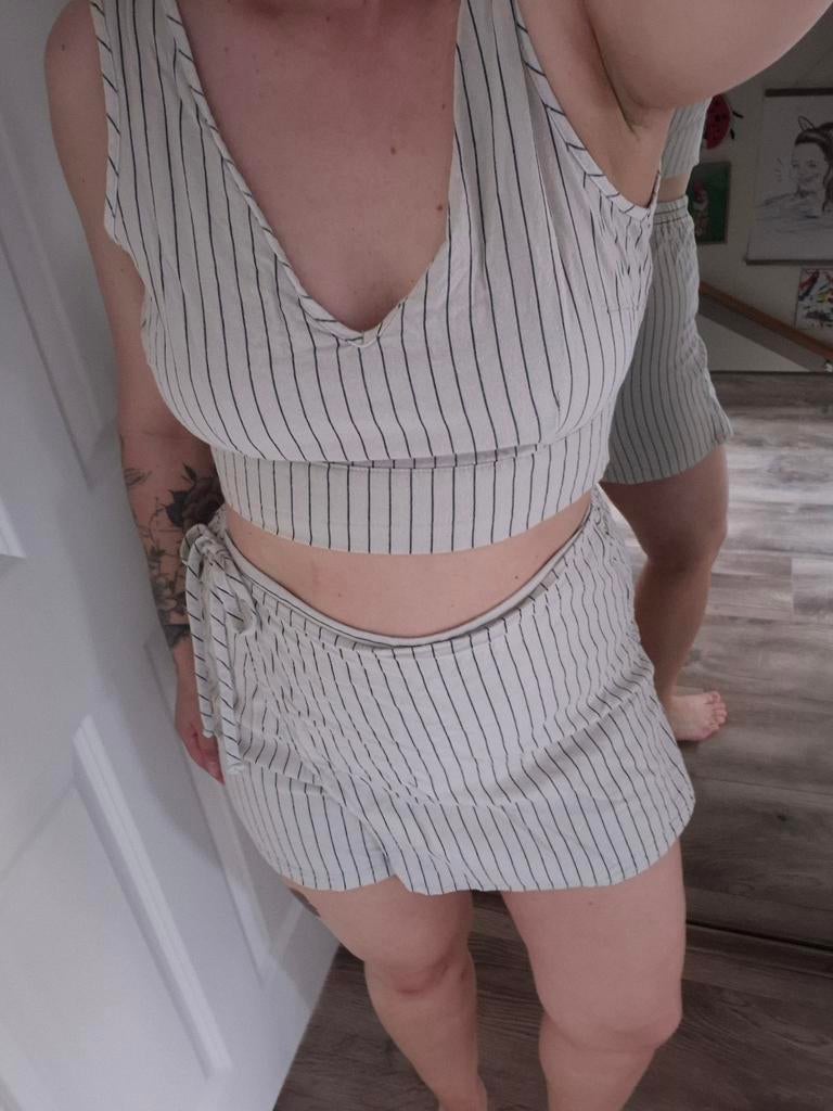 Vero moda mymilo set m 38 skort met top
Linnen set zomer, Vero Moda, Ophalen of Verzenden, Nieuw, Maat 38/40 (M)