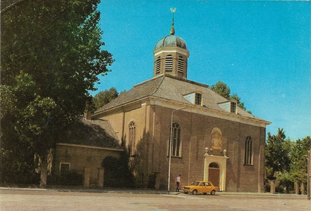 Ansichtkaart  	Dinteloord	NH kerk, Verzamelen, Verzenden, 1980 tot heden, Gelopen, Noord-Brabant