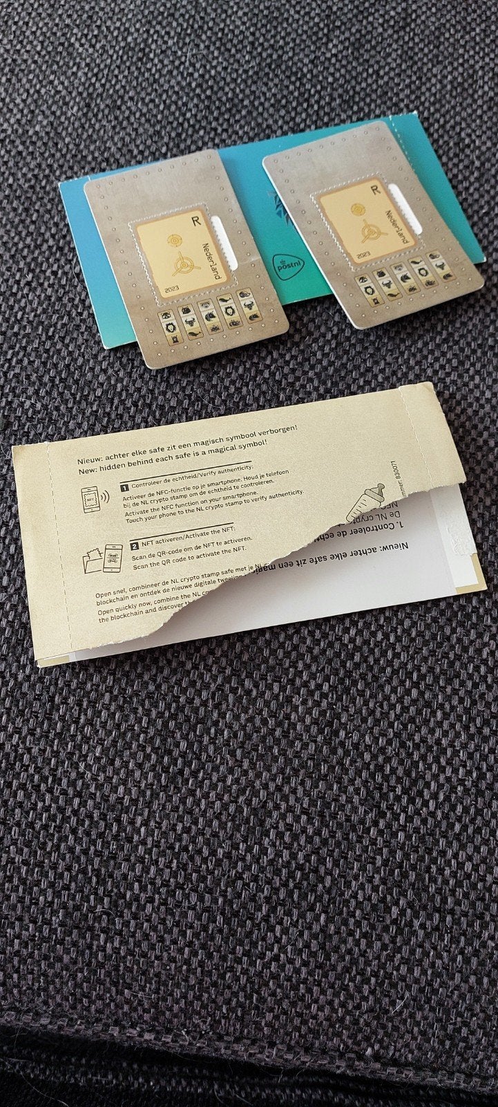 Crypto stam zegels, ongebruikt, Ophalen of Verzenden