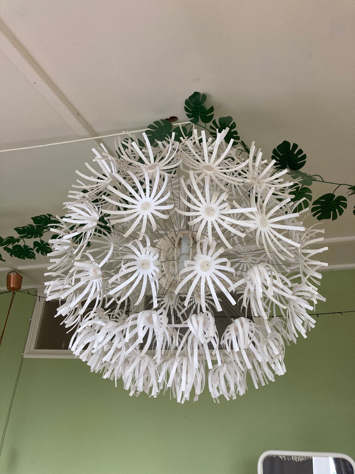 Foto 3 van Grote Ikea bloemenlamp