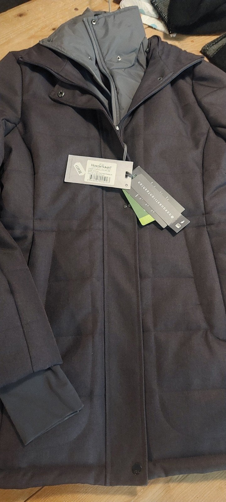 AA 3/4 winterjas kleur plum maat XS, Paars, XS, Nieuw, Ophalen of Verzenden