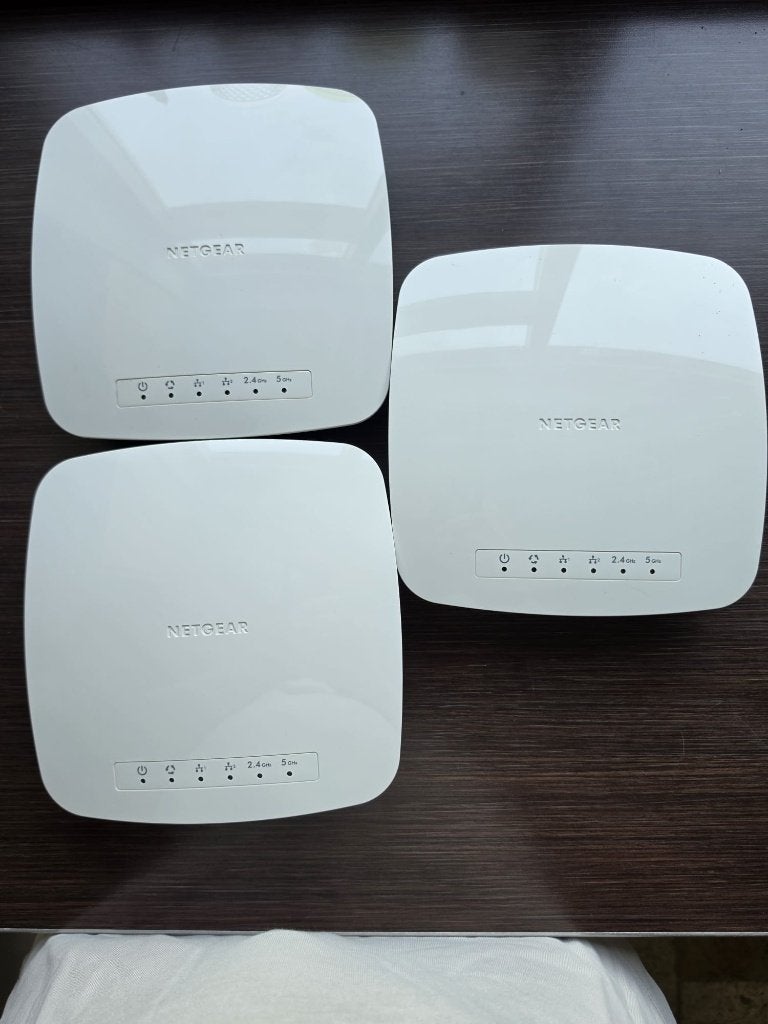 3 stuks Netgear Access Points type WAC510 te koop, Ophalen of Verzenden, Zo goed als nieuw, NETGEAR