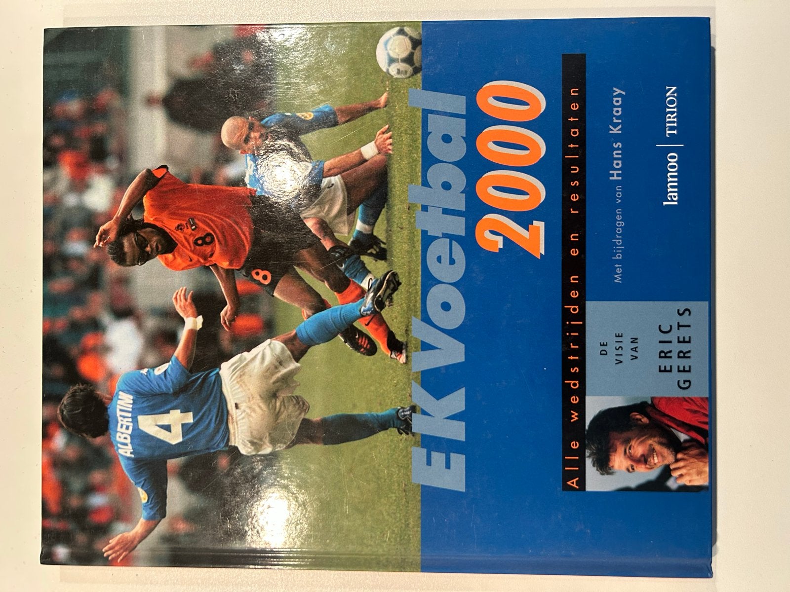 EK Voetbal 2000 Boek - Alle Wedstrijden en Resultaten, Ophalen of Verzenden, Zo goed als nieuw, Overige sporten