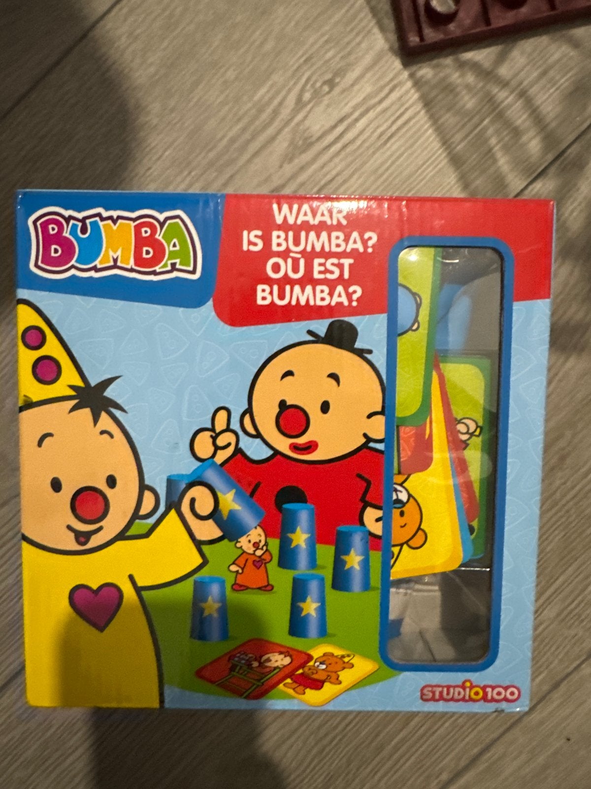 Bumba Waar is Bumba? Bekerspel Studio 100, Ophalen of Verzenden, Zo goed als nieuw, Overige typen