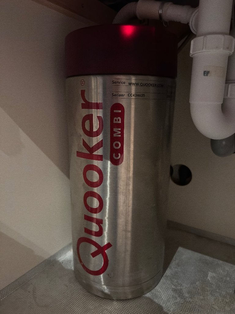 Quooker combi, Ophalen, Gebruikt