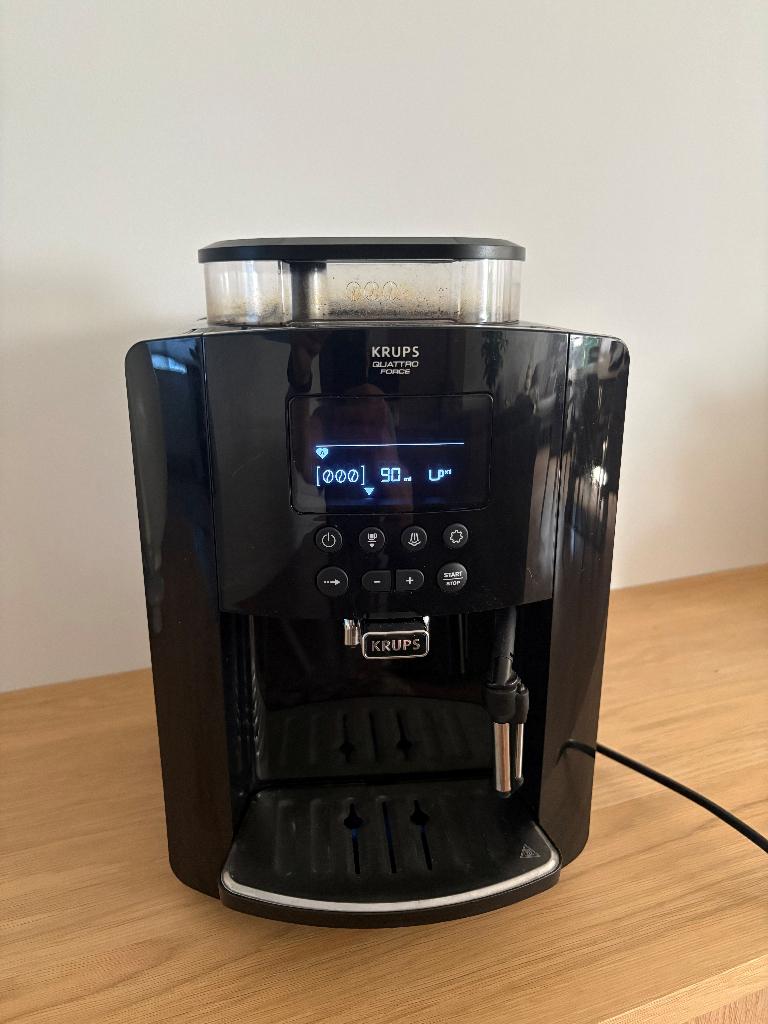 krups quattro force, Ophalen, Gebruikt, Koffiemachine, Koffiebonen