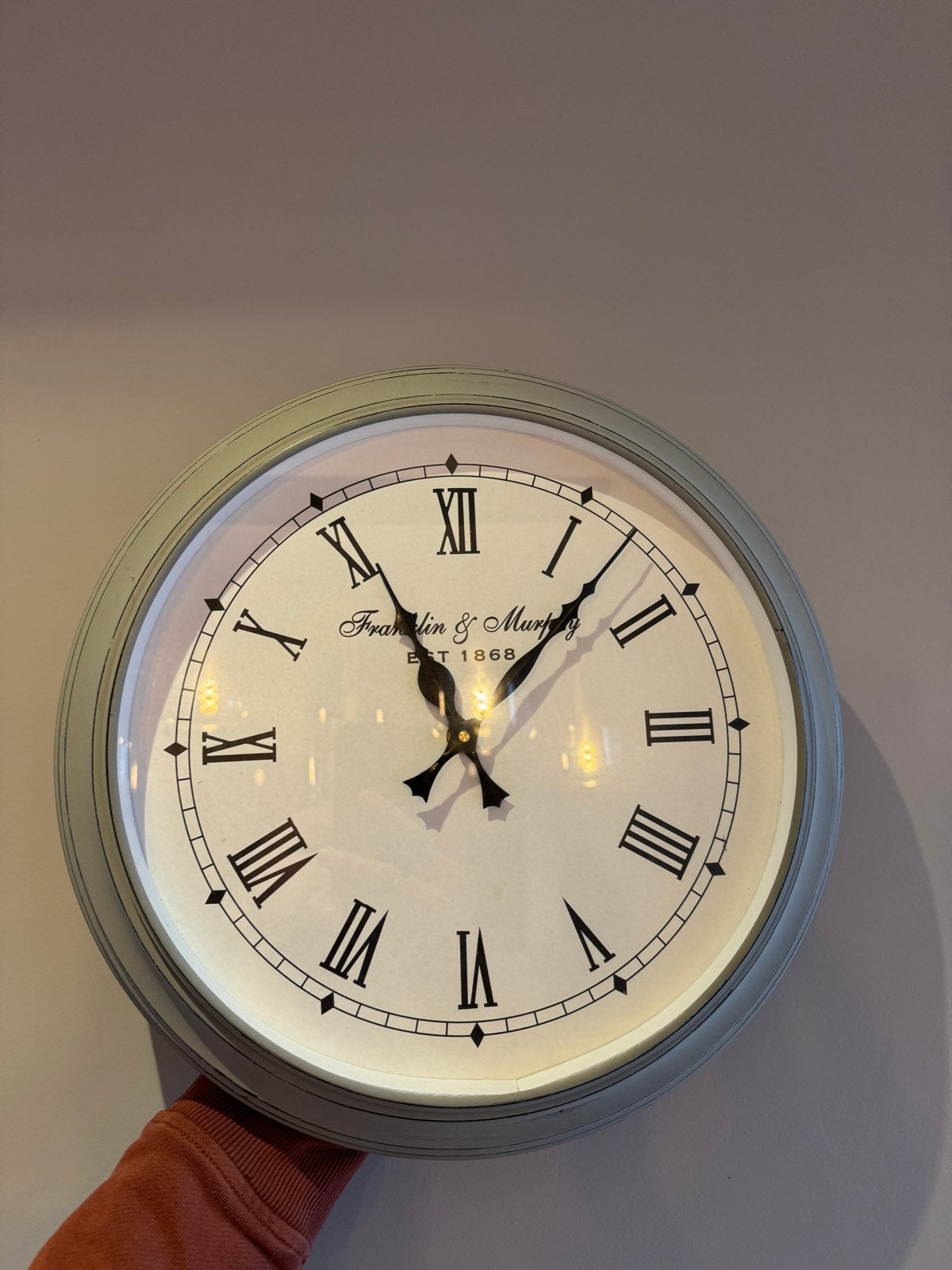 Franklin & Murphy Wandklok - 36cm, Ophalen of Verzenden