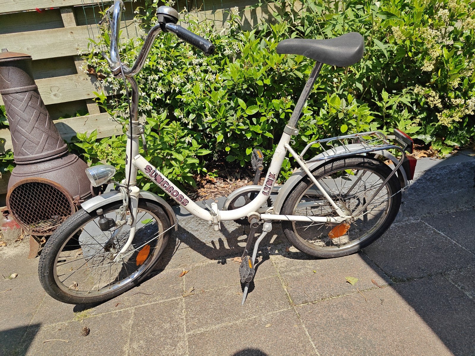 Vintage Lynx vouwfiets - Compact en functioneel, Ophalen, Gebruikt, Deels opvouwbaar