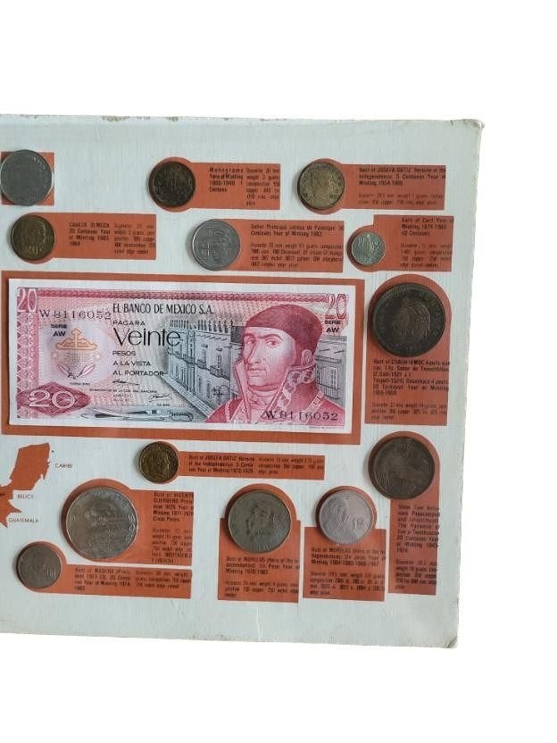 XL Muntset Mexico numismatische collectie 23 stuks, Ophalen of Verzenden, Overige landen, Losse munt