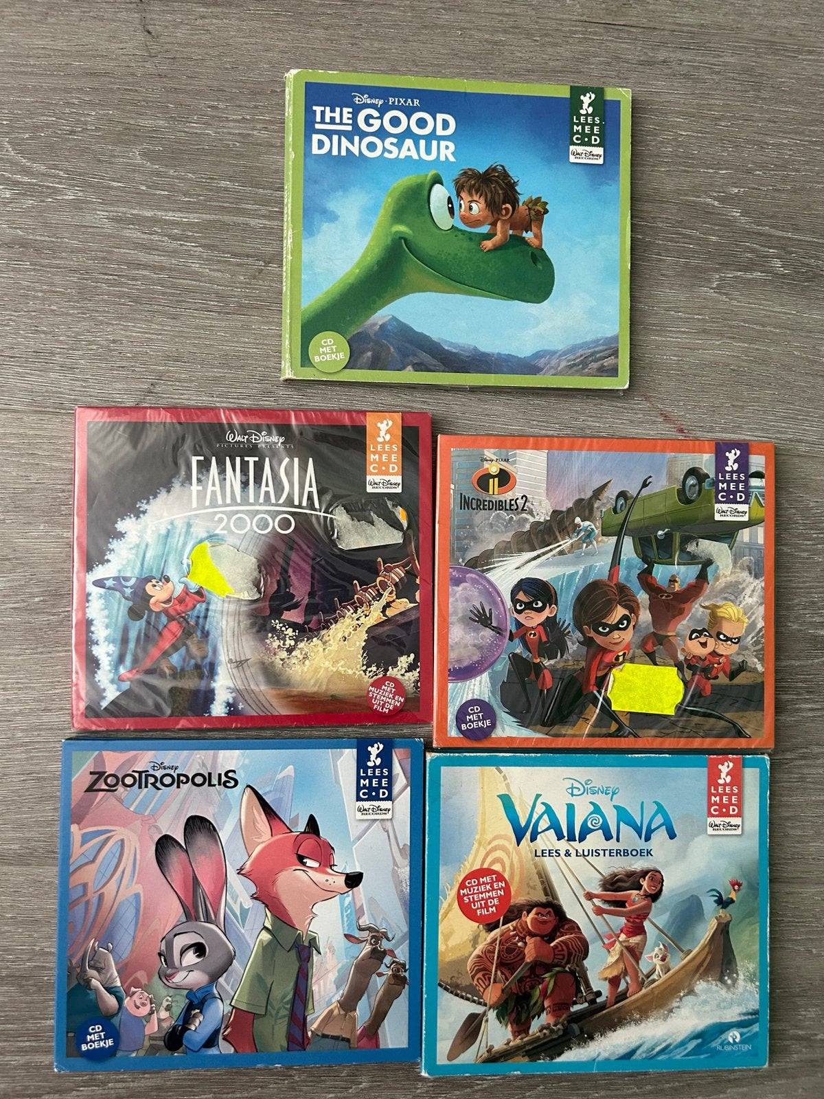 Disney Lees & Luisterboeken (5 stuks) - Nieuw in verpakking, Ophalen of Verzenden, 3 tot 5 jaar, Nieuw in verpakking, Album