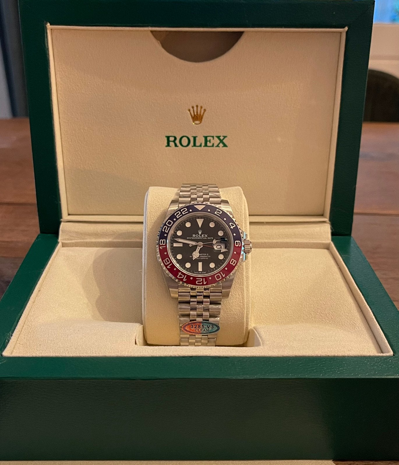 Rolex GMT 2 Pepsi, Ophalen of Verzenden, Nieuw, Staal, Rolex