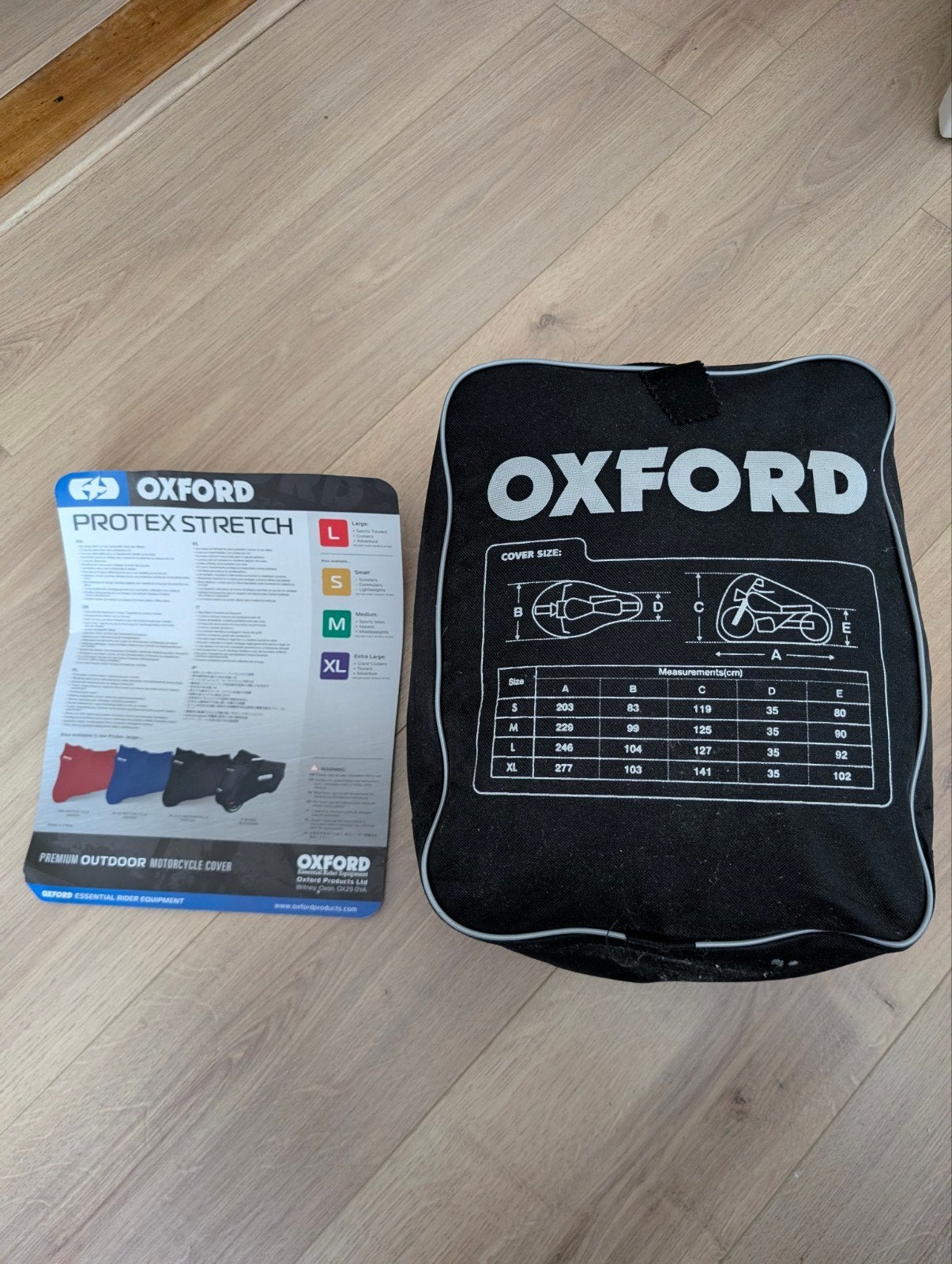 Oxford Protex Stretch Premium Outdoor Motorhoes Maat L, Ophalen of Verzenden, Nieuw