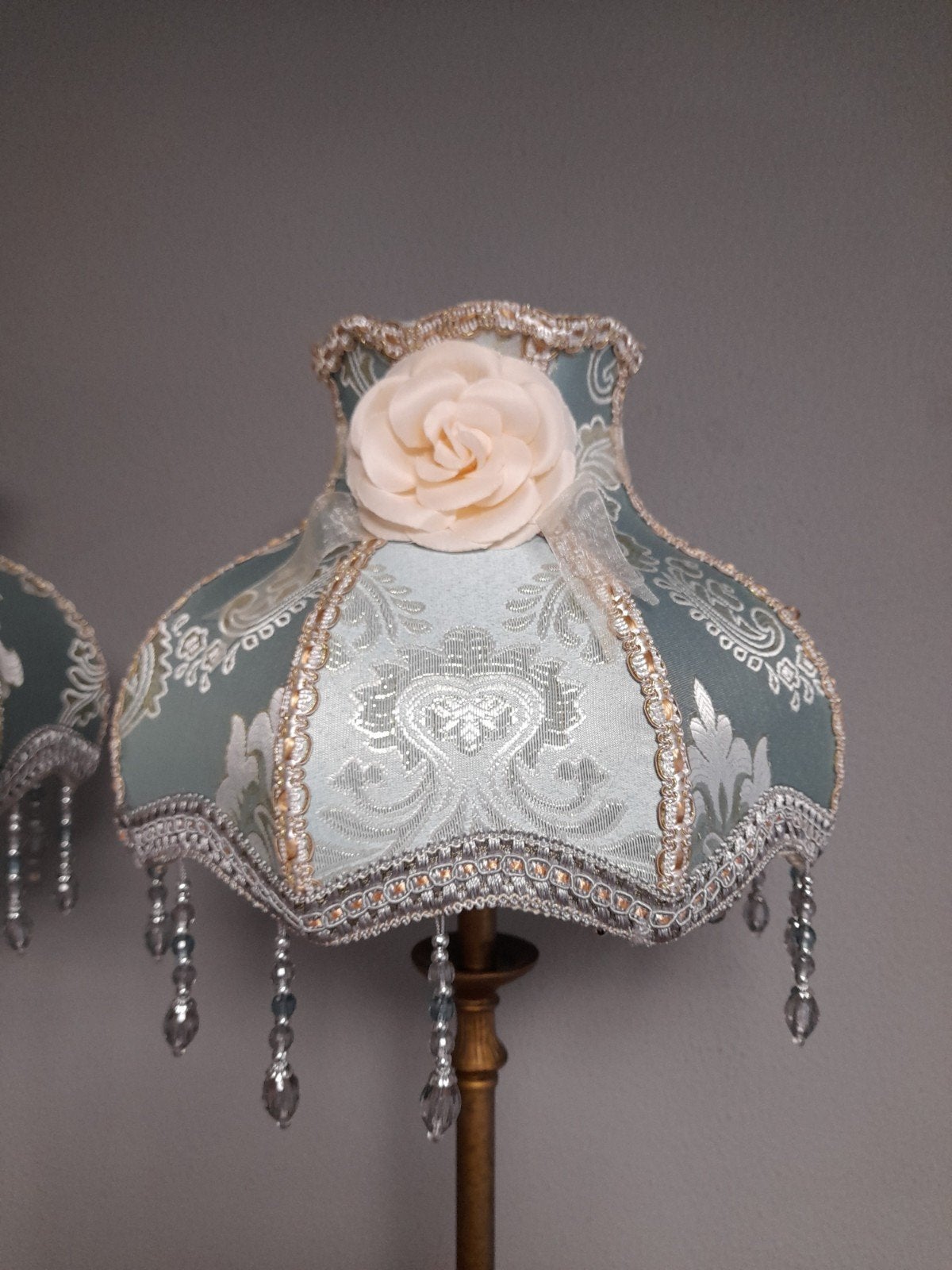 Mooie Victoriaanse lampen kappen 100.00 p.s, Ophalen of Verzenden, Zo goed als nieuw, Rechthoekig, Minder dan 25 cm
