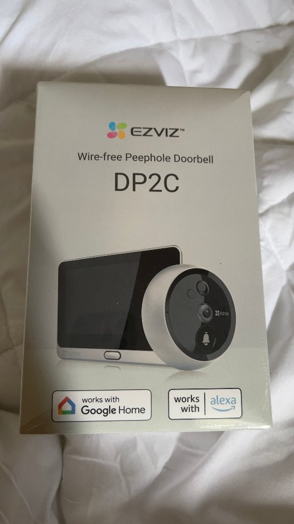 EZVIZ - DP2C - GLOEDNIEUWE Draadloze deurbel, Huis en Inrichting, Deurbellen, Ophalen of Verzenden, Bewegingsdetectiesensor, Nieuw