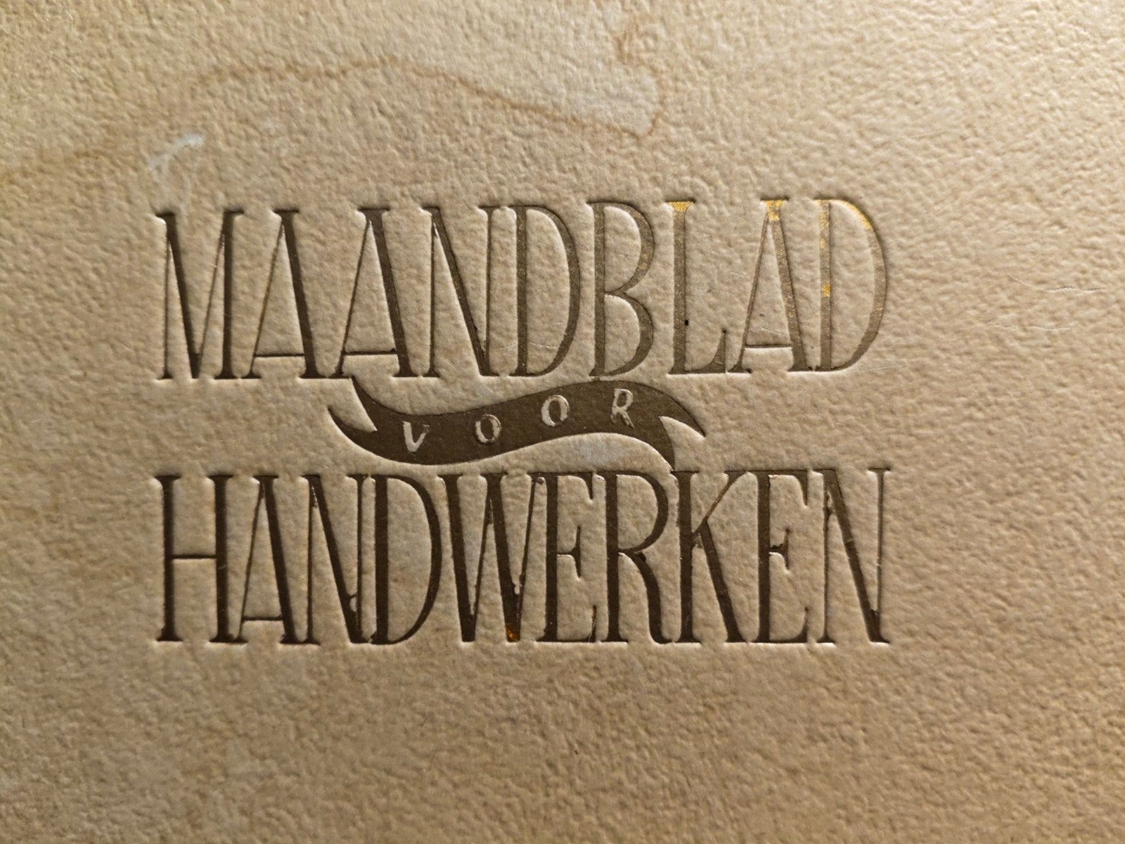 Maandblad voor Handwerken - Eerste jaargang 1947 in band, Patroon, Gebruikt, Onbekend, Ophalen of Verzenden