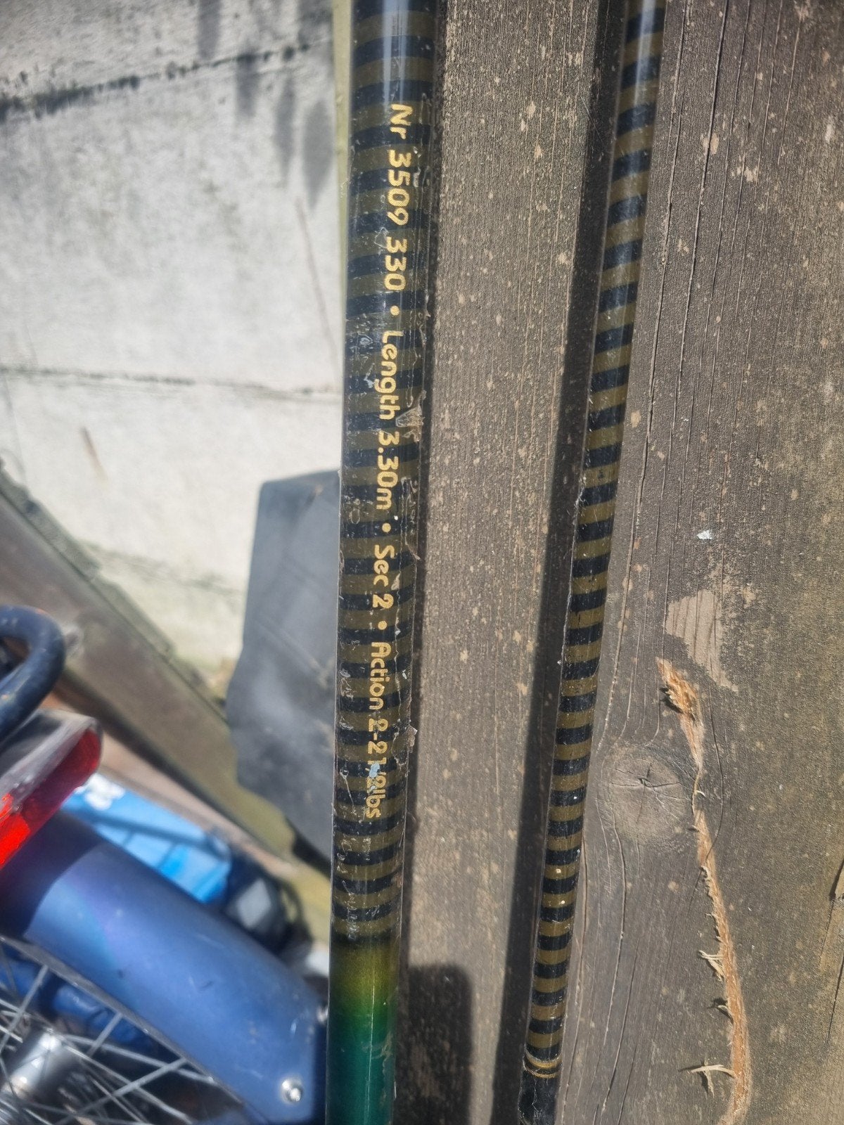 Karperhengel 3.30m - Actie 2-3 lbs, Ophalen of Verzenden, Gebruikt, Werphengel