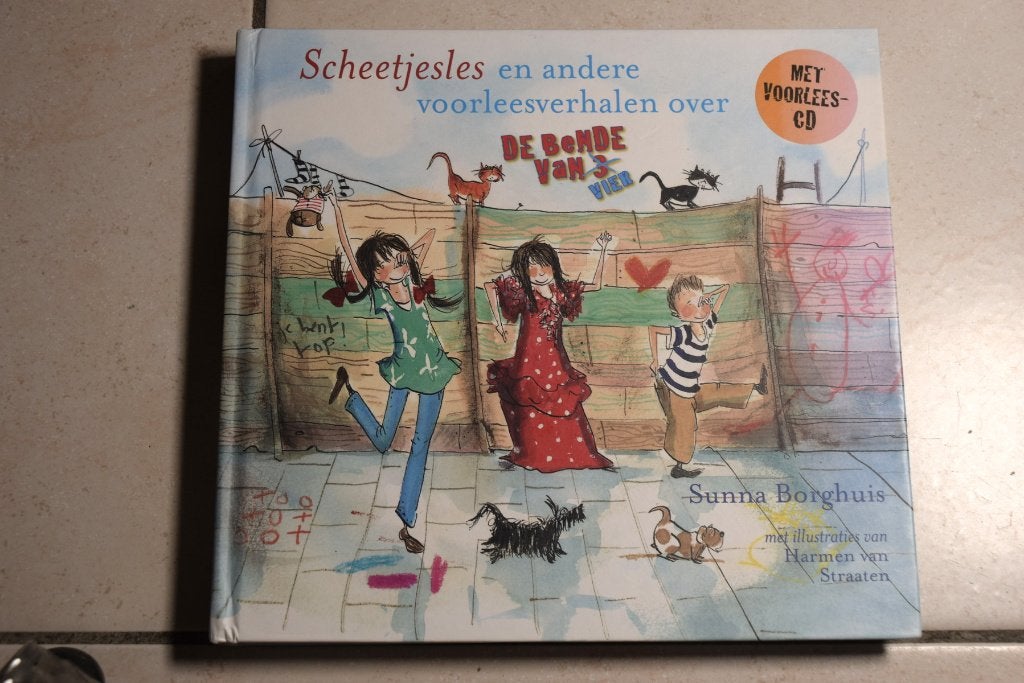 Scheetjesles voorleesverhalen over de Bende van vier  MET CD, Ophalen of Verzenden, Gelezen, Fictie algemeen, Voorleesboek