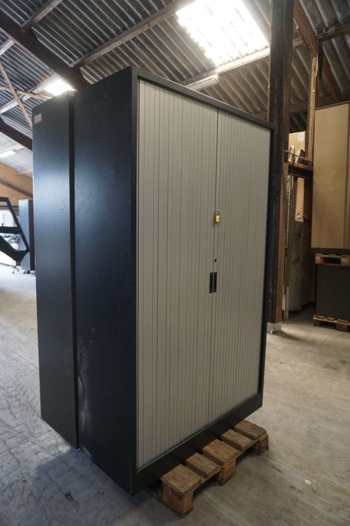 Metalen archiefkast gereedschapskast garagekast magazijnkast, Niet ingevuld, Gebruikt, 100 tot 150 cm, Niet ingevuld