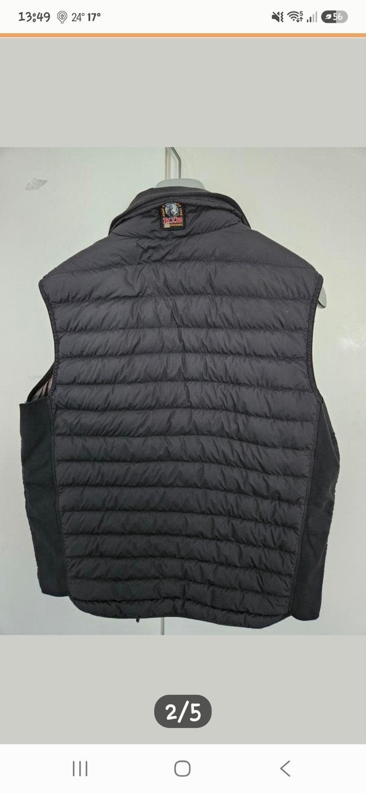 Parajumpers dons bodywarmer zwart maat M, Maat 38/40 (M), Verzenden, Zwart, Parajumpers