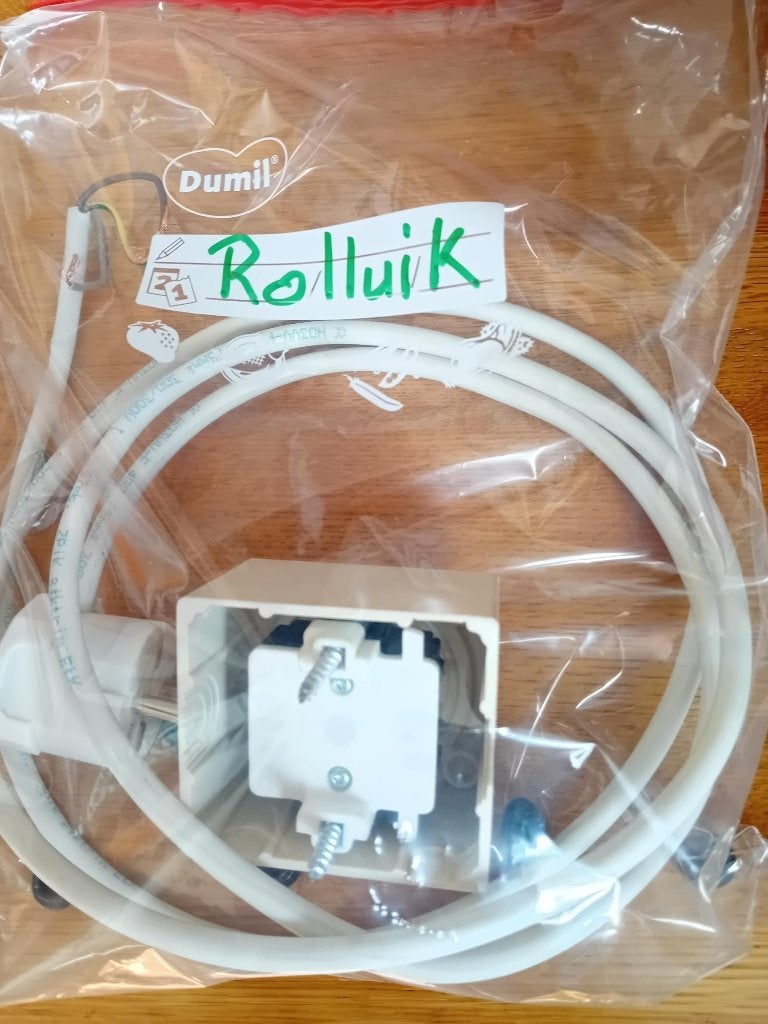 rolluik en screens, Ophalen, Gebruikt, Minder dan 100 cm, Minder dan 100 cm