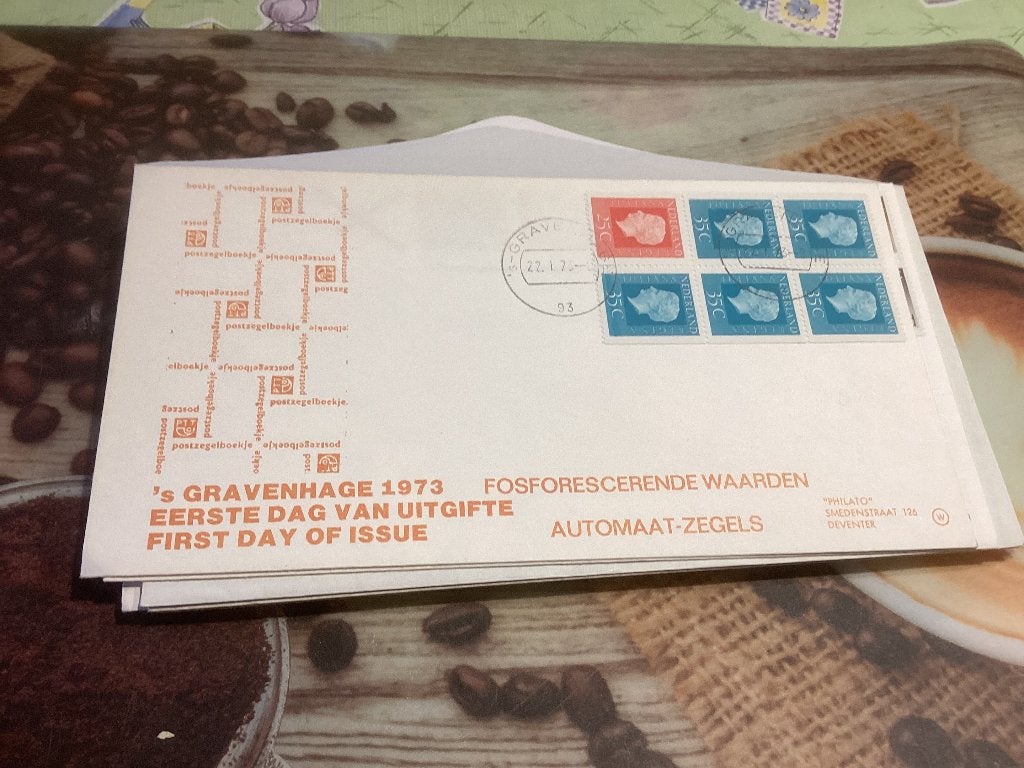 No5135 Philato postzegelboekje 13aF 22-1-1973 Heb ook Albums, Ophalen, Onbeschreven, Nederland