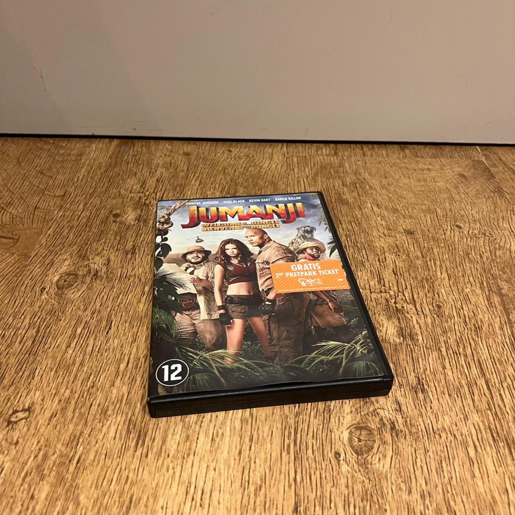 Jumanji Welcome to the Jungle, Cd's en Dvd's, Vanaf 12 jaar, Ophalen of Verzenden, Zo goed als nieuw