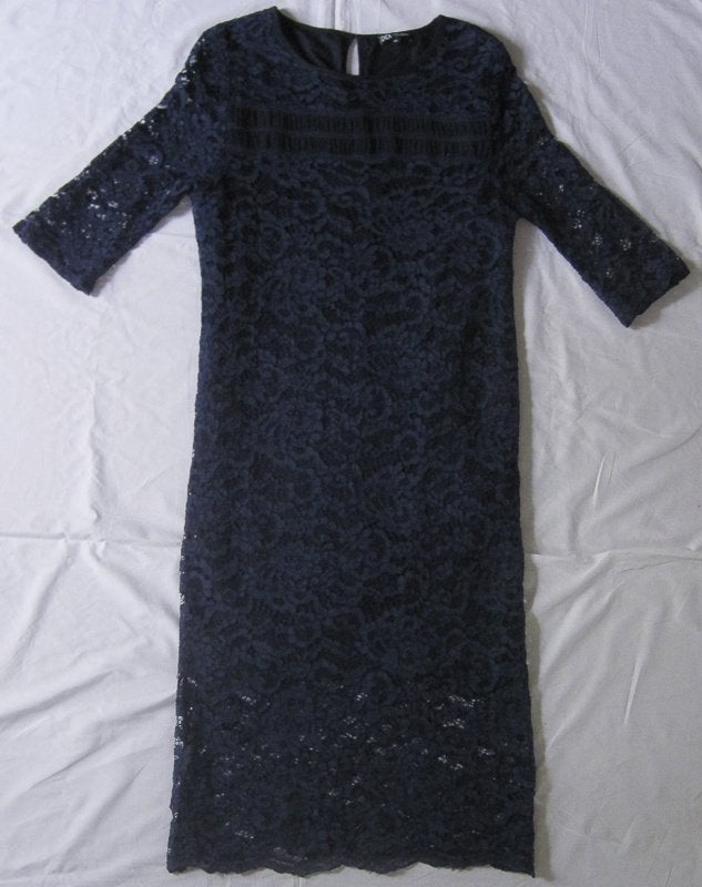 Didi jurk nieuw maat 40 donkerblauw kant met onderjurk, Overige typen, Blauw, Nieuw, Didi