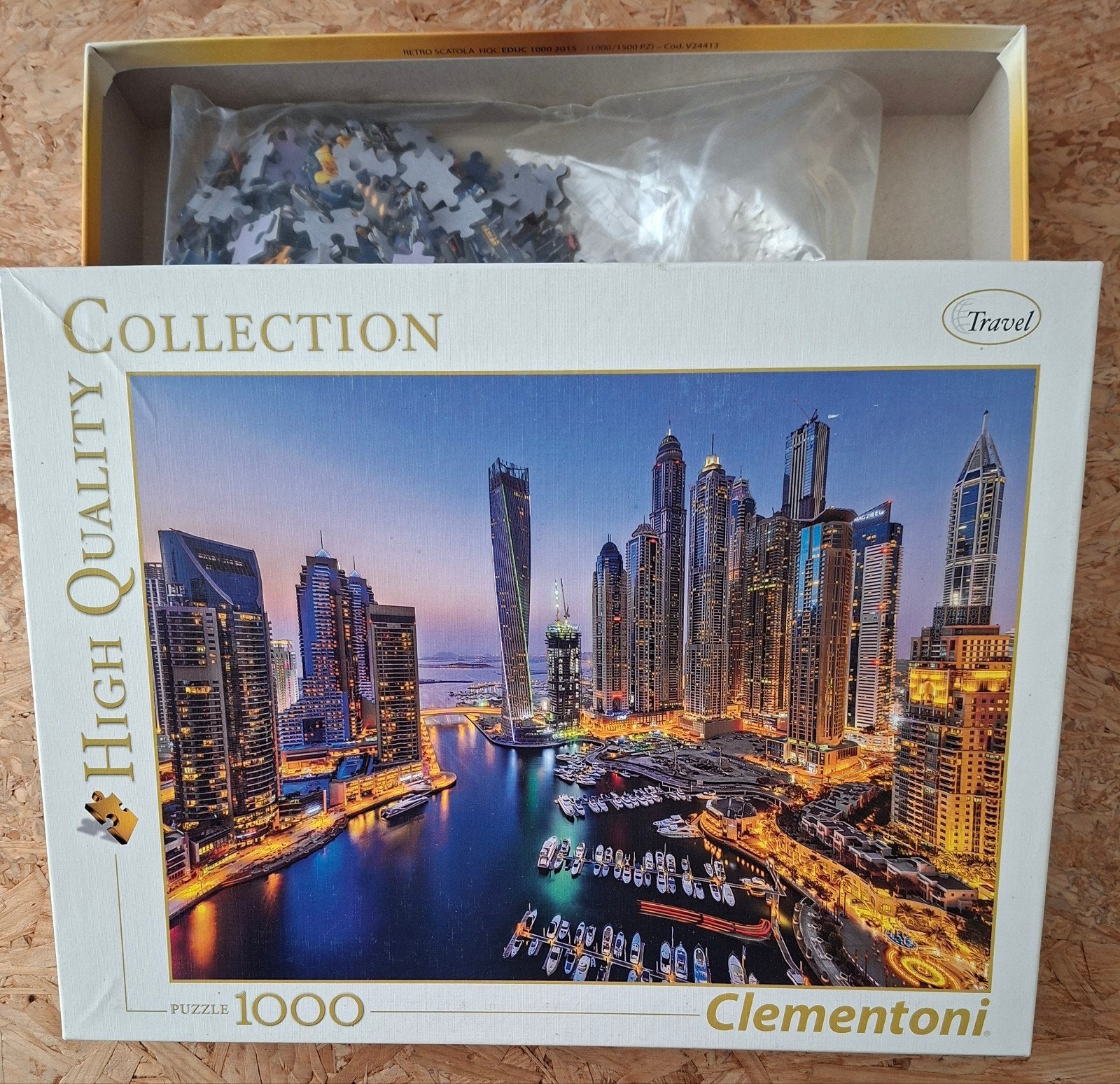 Legpuzzel Clementoni 1000 stukjes, Ophalen of Verzenden, 500 t/m 1500 stukjes, Gebruikt