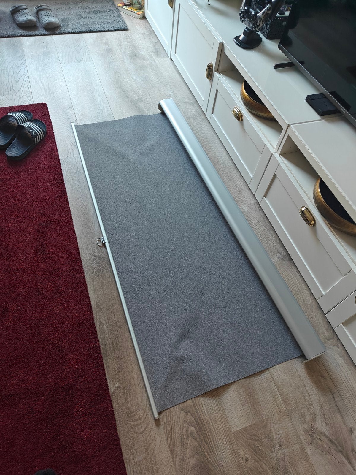 Ikea Rolgordijn 140x180 cm met makkelijk treksysteem, Gebruikt, Ophalen of Verzenden, Rolgordijn, Koordbediening